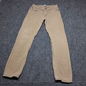 Levi's 510 Jeans Men's Size  27x27 Khaki Tan Skinny Slim Stretch Denim Pants VTG